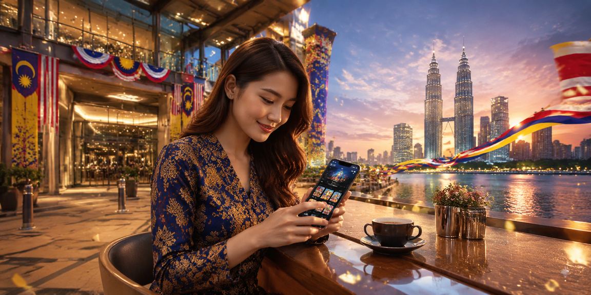 Pengguna Malaysia memainkan kasino dalam talian melalui aplikasi mudah alih bx200i di Kuala Lumpur
